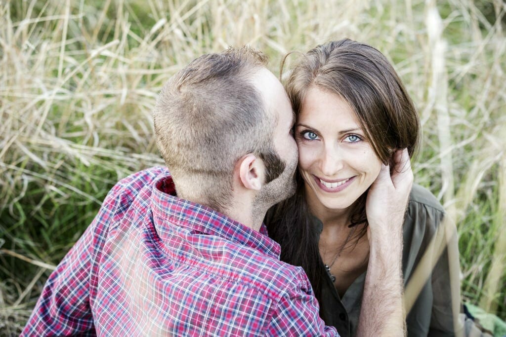 Engagement Shooting in der Herbstsonne