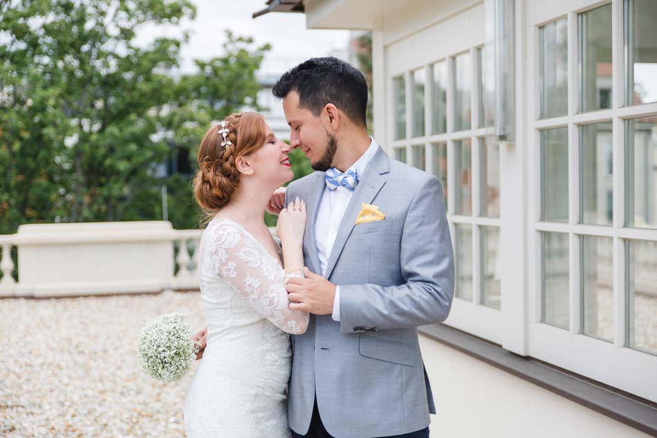 Hochzeitsfotos in der Klimt-Villa