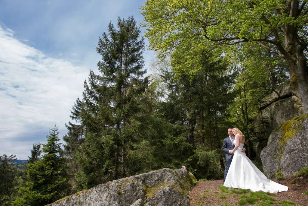 Hochzeit in der Wachtsteinkirche in Bad Traunstein