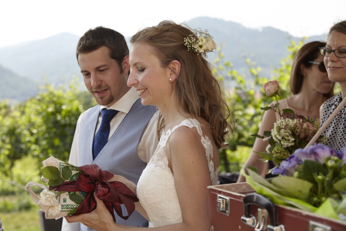 Hochzeitsfotos im Weingut Hutter & Dürnstein
