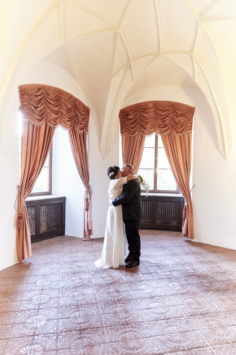Hochzeitsfotos im Schloss Weikersdorf