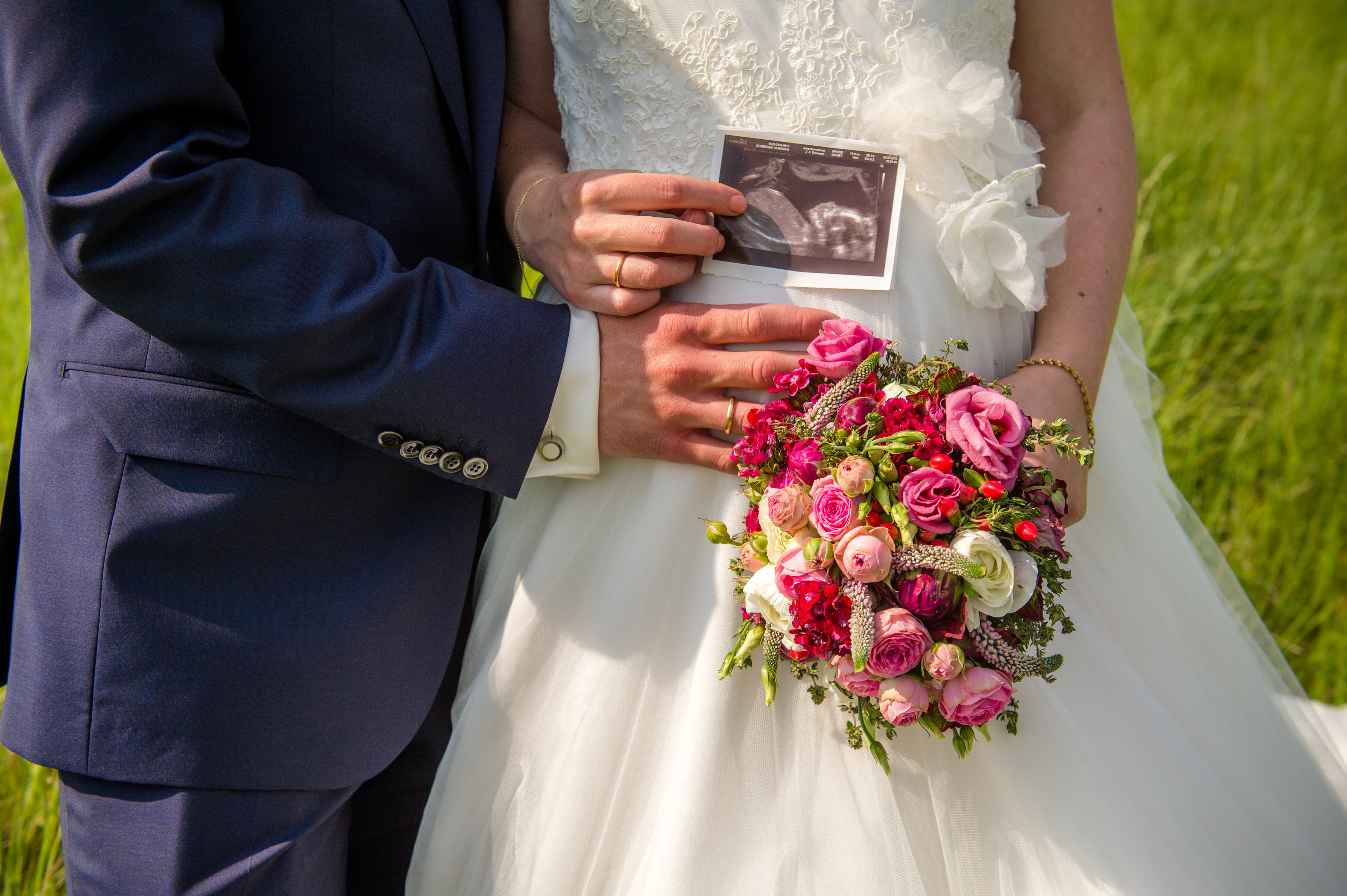 Hochzeit Schwanger