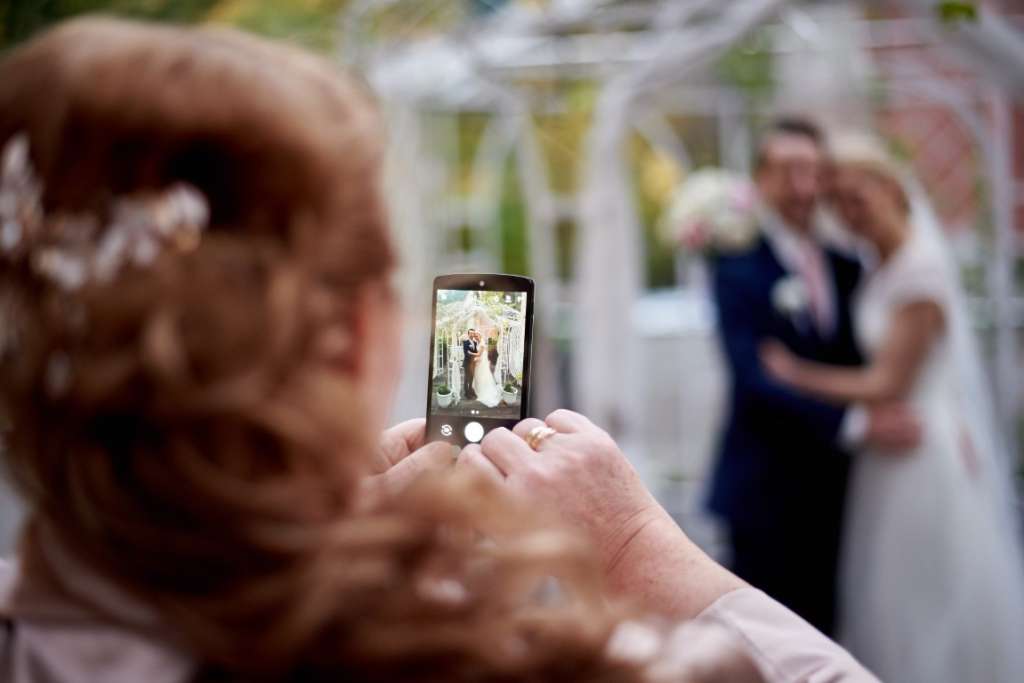 Hochzeit in der Kirche St. Otmar