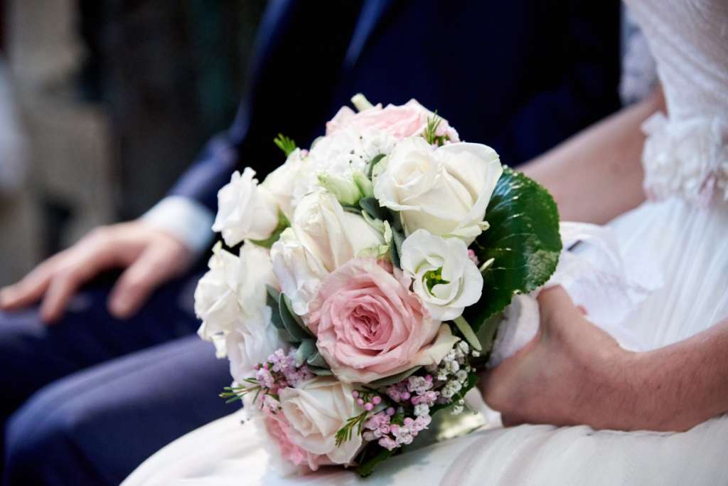 Hochzeit in der Kirche St. Otmar