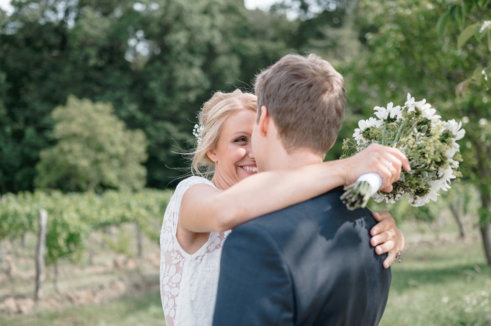 Eine Sommerhochzeit am Himmel