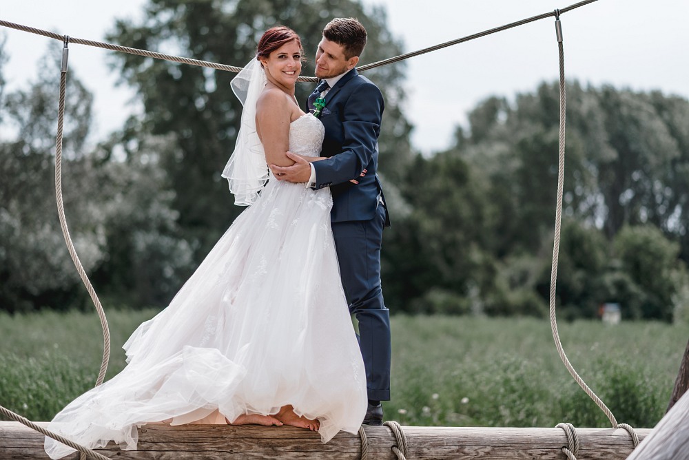 Eine Hochzeit in Essling