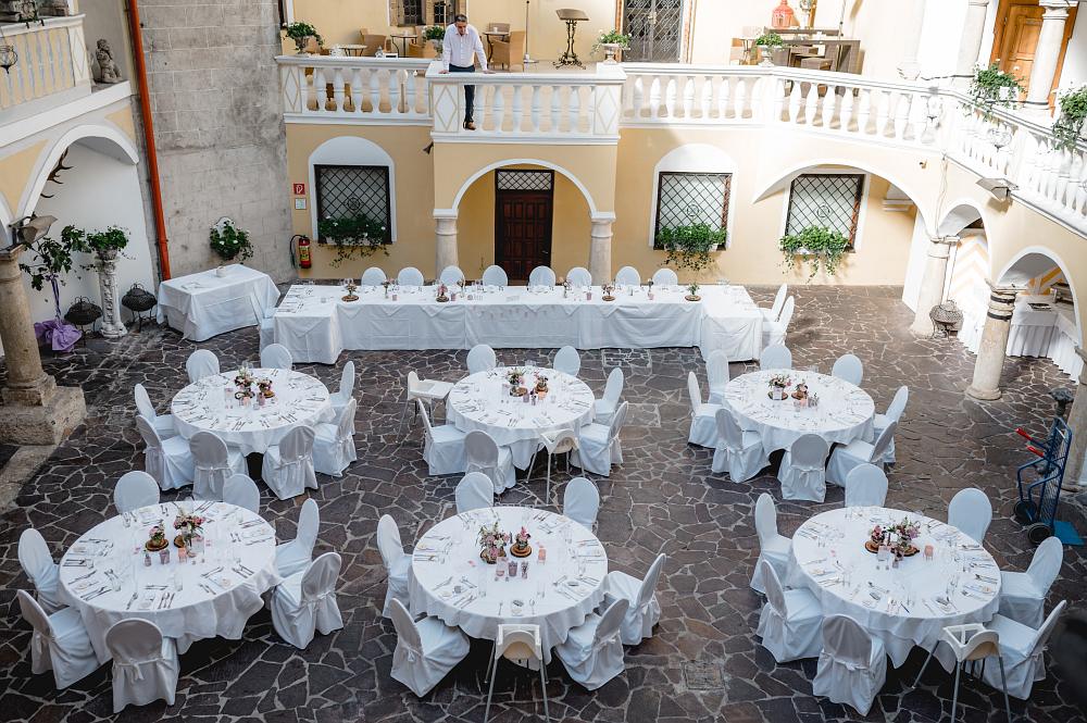 Eine Julihochzeit im Hotel Schloss Weikersdorf