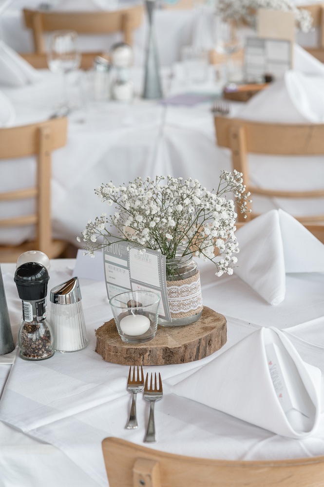 Eine Sommerhochzeit am Himmel