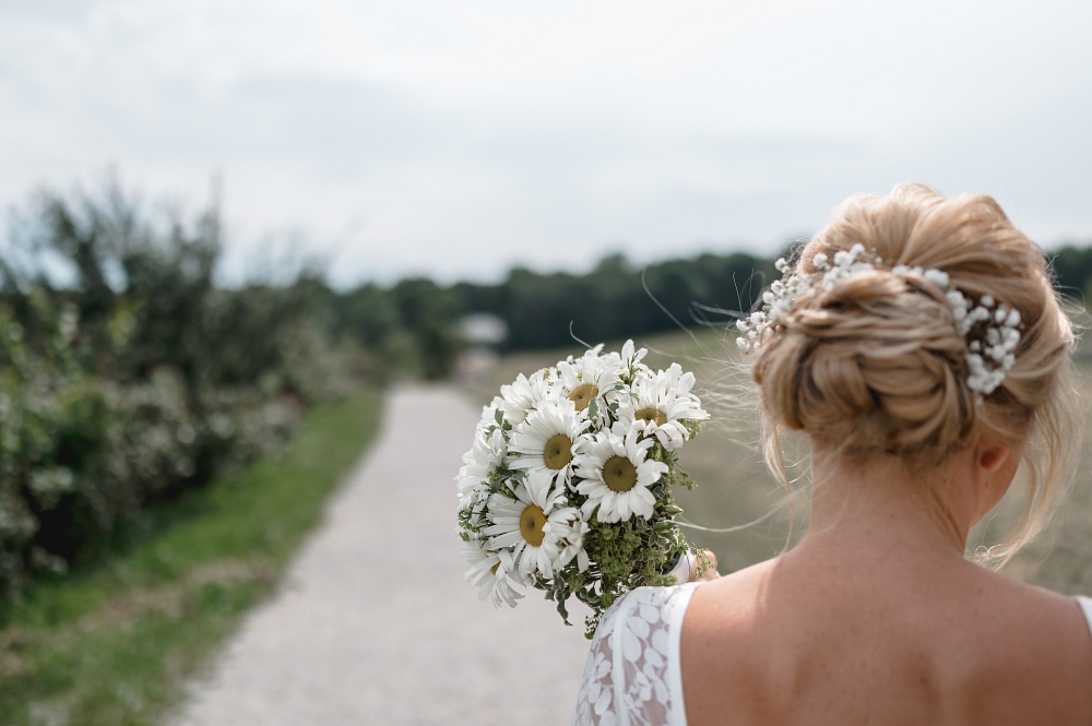 Eine Sommerhochzeit am Himmel