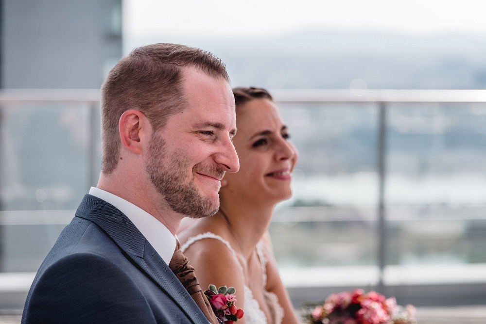 Eine Hochzeit in der Wolke 21